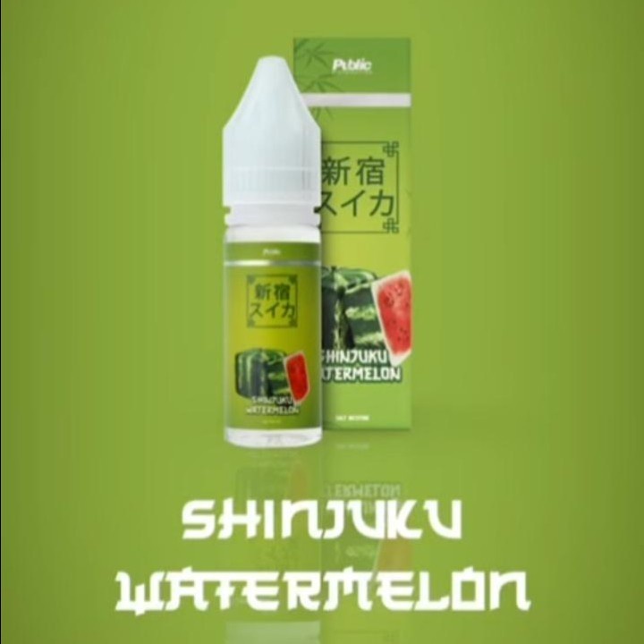 Liquid Shinjuku Watermelon Salt nic 30MG 15ML AUTHENTIC LIQUID