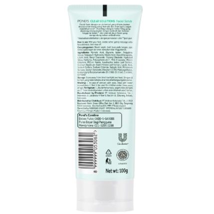 POND'S CLEAR SOLUTION FACIAL SCRUB 50 GR - 100 GR