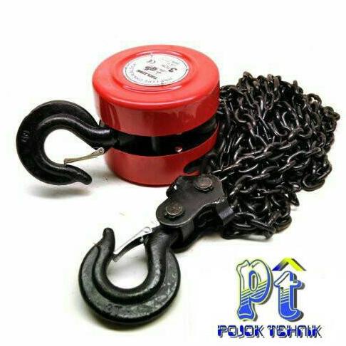 Chain block/takel 2ton x 5meter