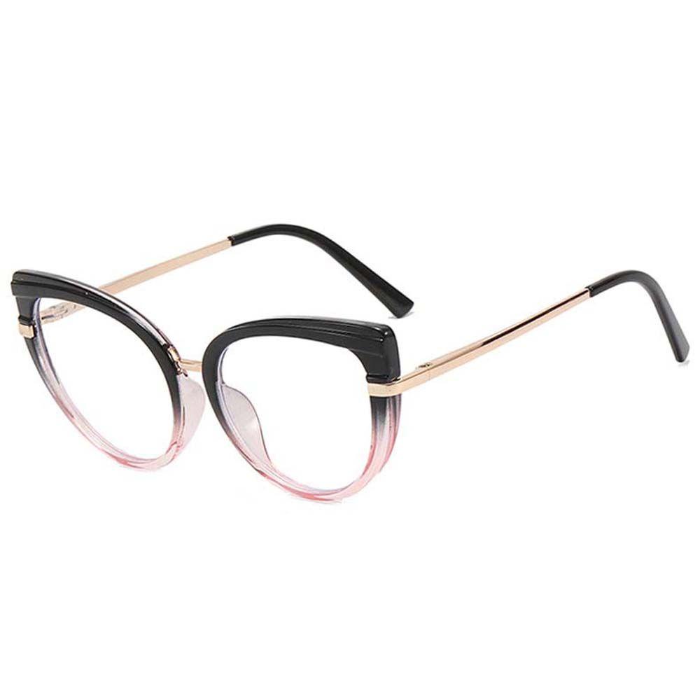 Mxbeauty Kacamata Anti Radiasi Sexy Untuk Wanita Kacamata Komputer Frame Metal Kacamata Hitam Kacamata Cat Eye