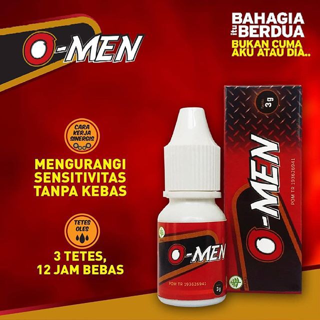 O-MEN Obat Oles Khusus Pria Dewasa / Obat Ejakulasi Dini / PojokBelanja / BISA BAYAR DITEMPAT(COD)