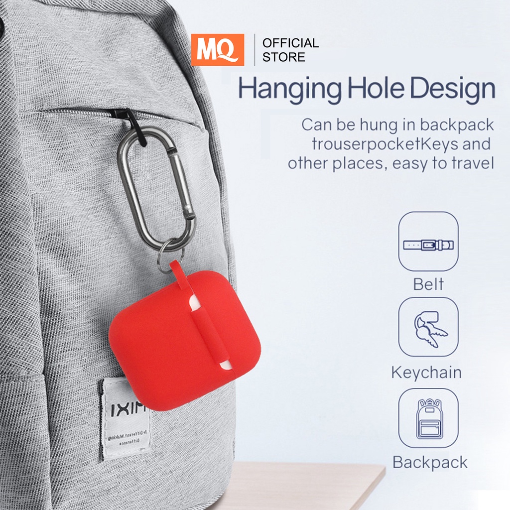 MQ Case   Casing MB Pods 2nd Generation  Premium Silicone Softcase Plus Free Hook