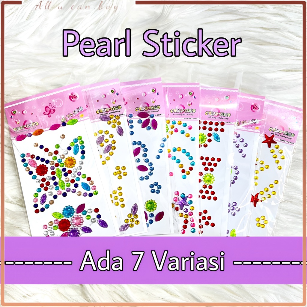 

Mutiara Sticker Timbul - Pearl Manik aksesoris hp