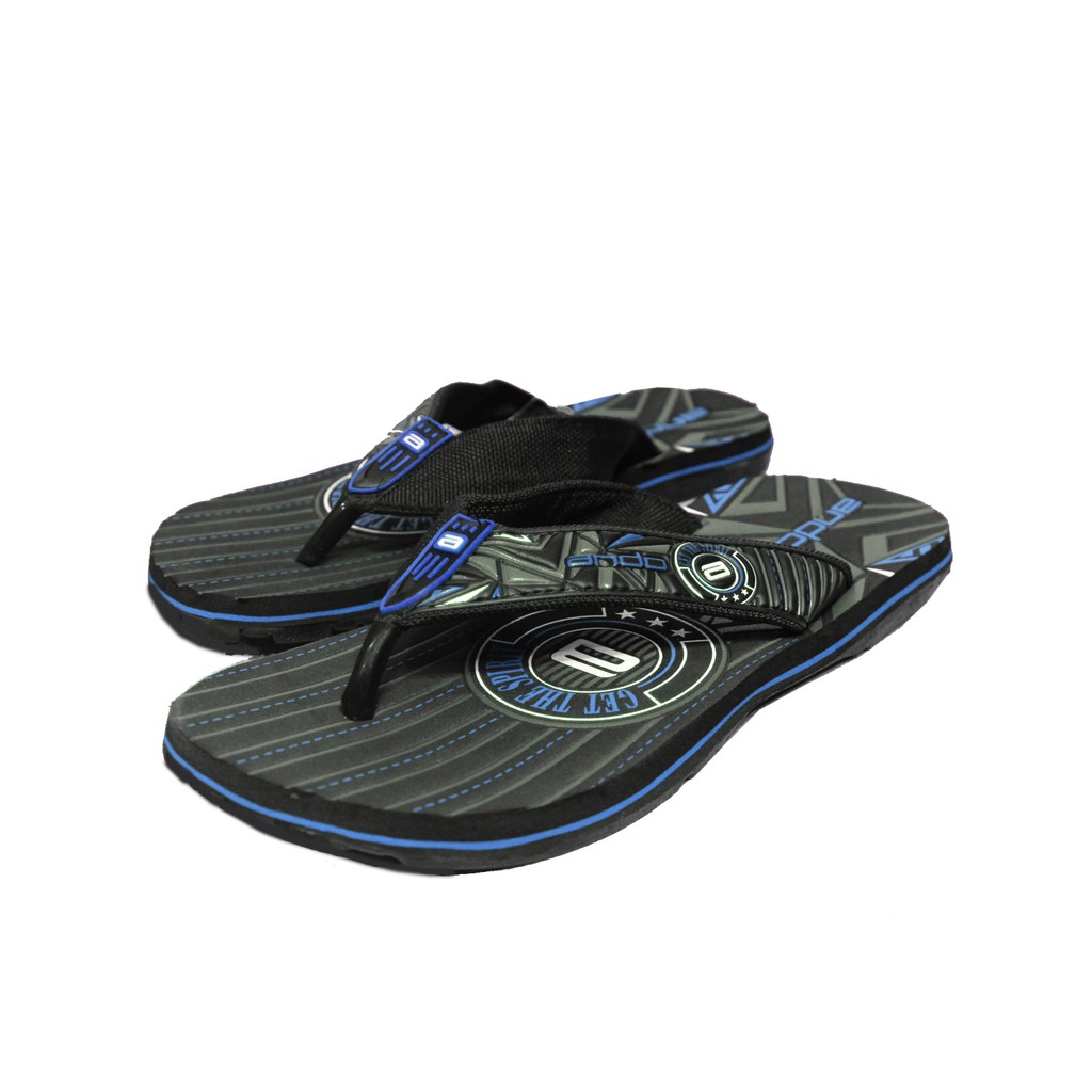 ANDO OFFICIAL - Sandal Gunung / Sendal Jepit Casual Pria Ando Verdiano  in Black Blue