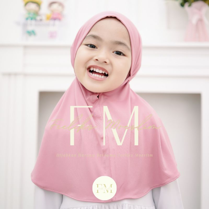 Hijab Anak Bergo / Hijab nyaman lucu murah kualitas PREMIUM