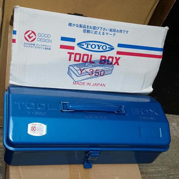 TOYO Y-350 Tool Box Besi 1 susun made japan / kotak