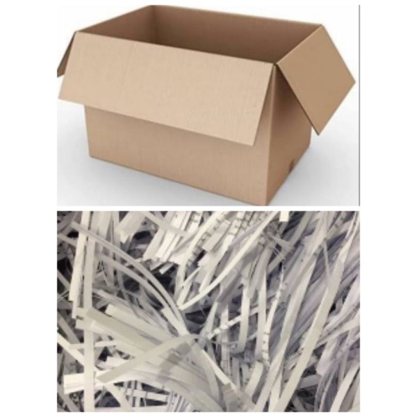 

Kardus + Kertas Serut untuk keamanan ekstra pada produk pesanan anda