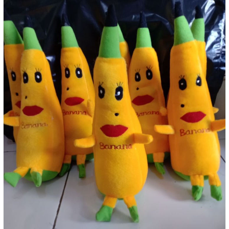 Boneka Pisang/Banana Uk 30Cm Mainan Anak Murah