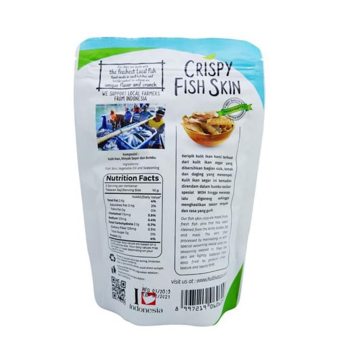 

Fish Skin Crispy Woh 50Gr - Buy 1 Get 1