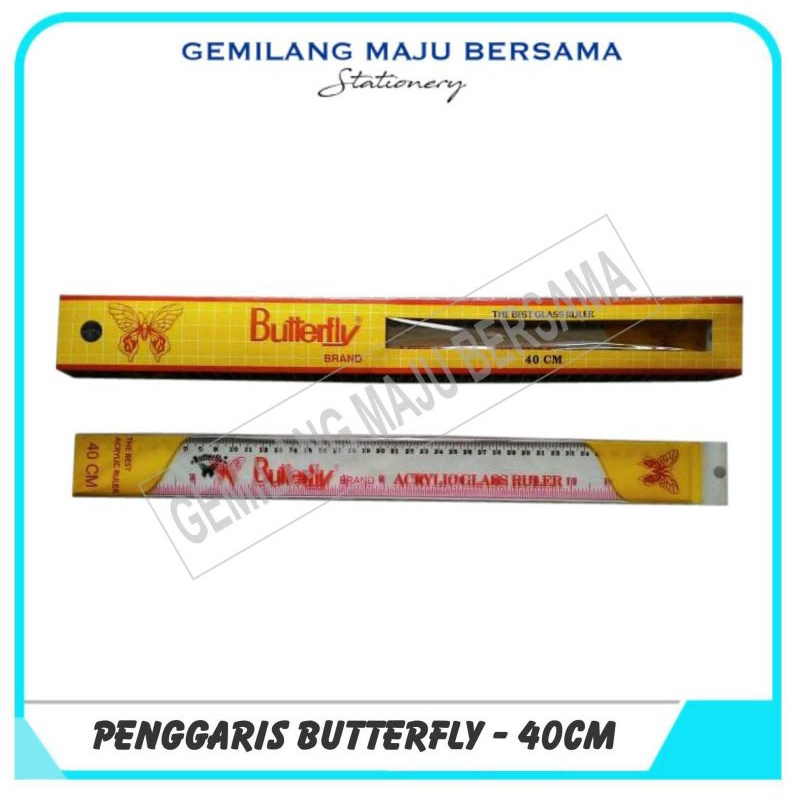 

Penggaris Butterfly BT 40cm