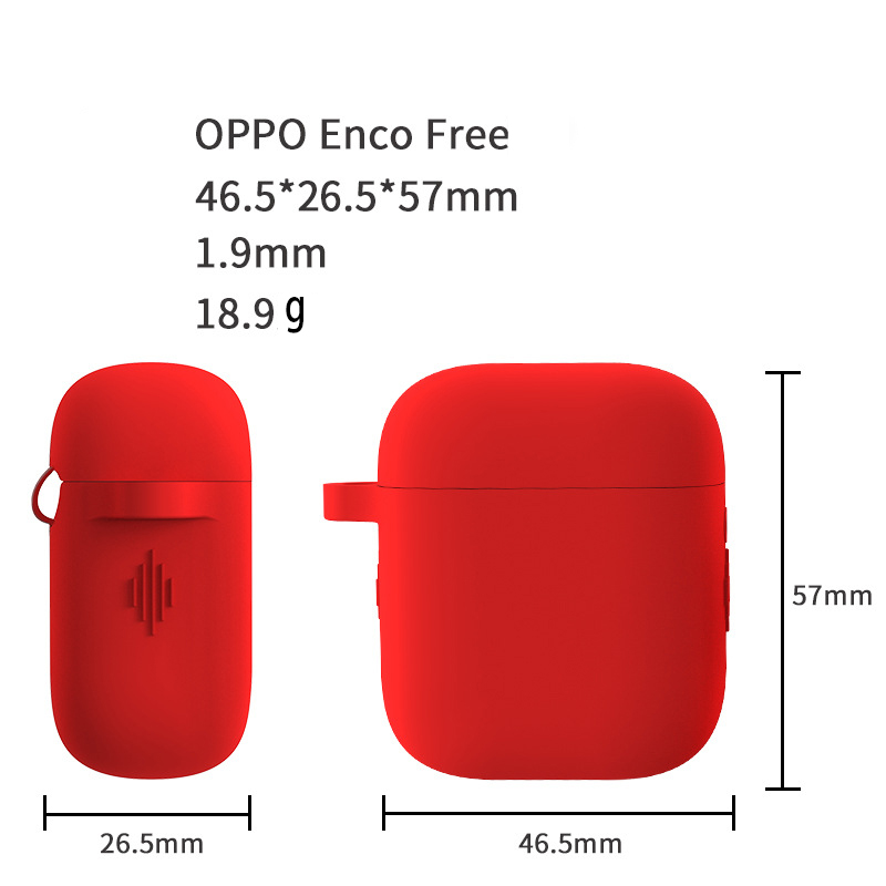 Casing Soft Case Silikon 9 Warna Permen Untuk Oppo Enco Free True Wireless