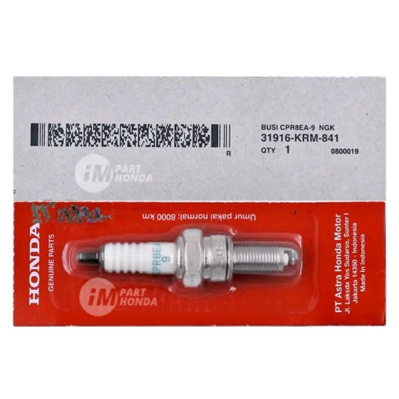 Busi Denso Honda Vario 125-Vario
150-Vario 110 Fi-PCX-Scoopy Fi-Beat Fi-Spacy Fi-CBR 150 R Led Asli 