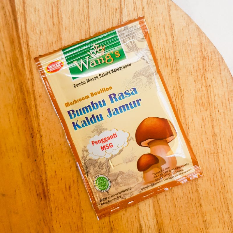 KIRIM INSTAN Wang's Bumbu Rasa Kaldu Jamur Sachet