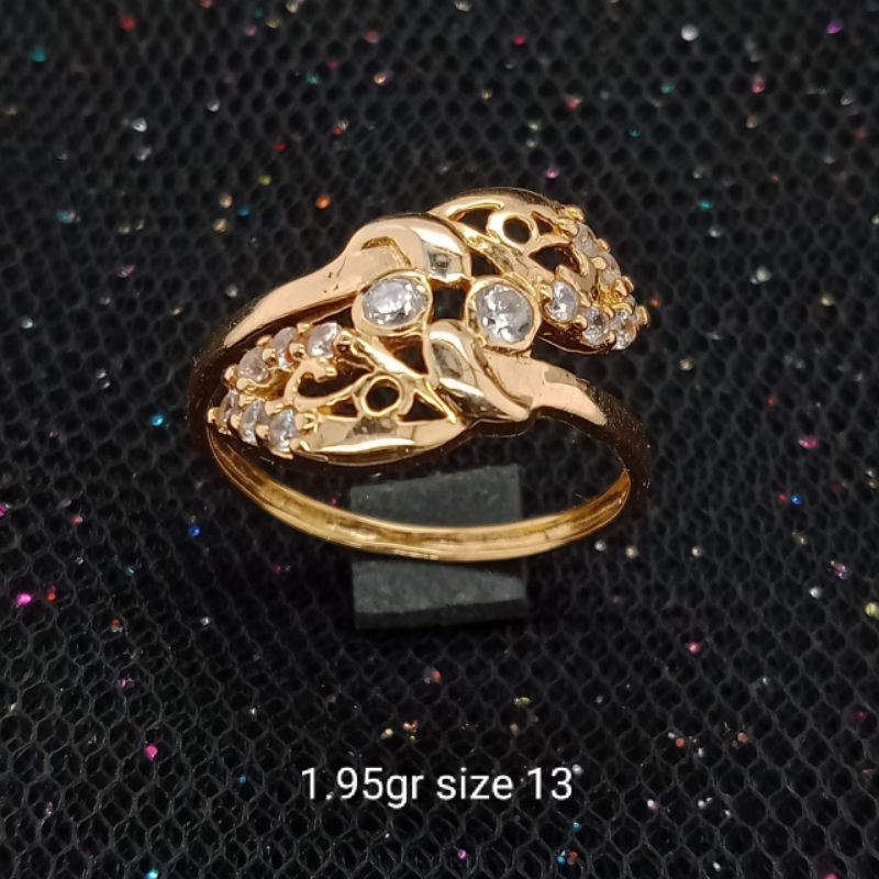 Cincin Emas 17 K - 1.95,gr Kadar 750 - 3109