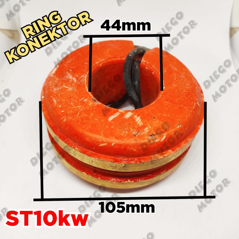 ST10 10kw Ring Konektor Dinamo Alternator Generator 105mm x 44mm
