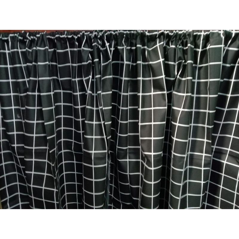 gorden kolong dapur murah kotak hitam