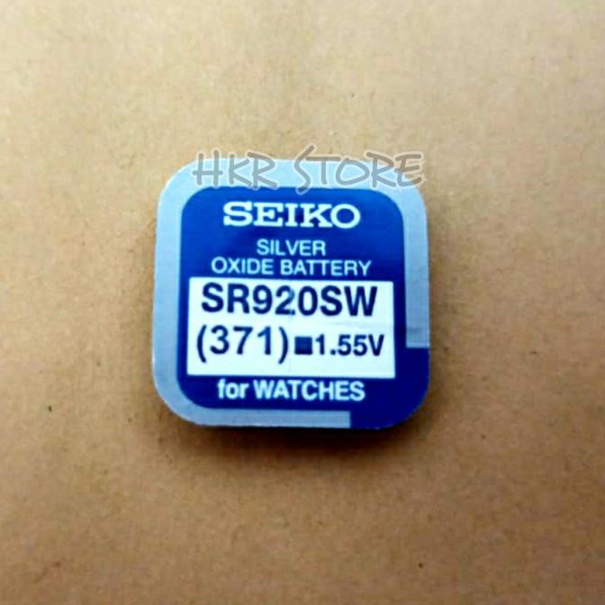 Terlaris Original Seiko Sr920Sw 371 Sr 920 Sw Sr920 Batre Battery Baterai