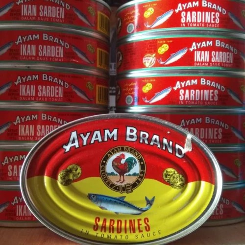 

Sarden Ayam Brand ( 215 gr )