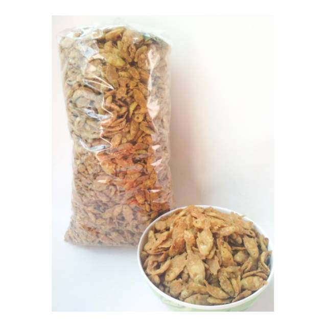 

Lauk Ikan Petek Ikan Pepetek Cemilan Bergizi (Baby Fish Crispy) Rasa Original 1 kg
