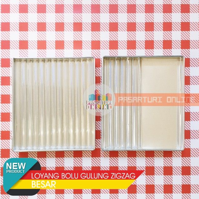LOYANG KUE BOLU GULUNG ZIGZAG BESAR