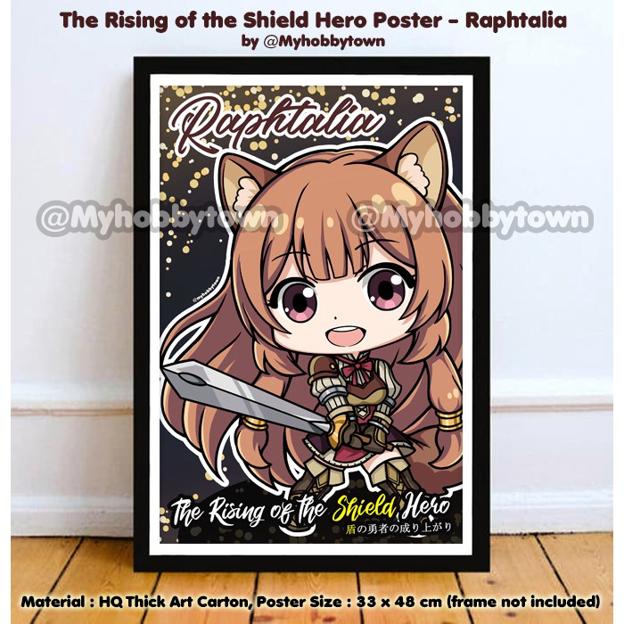 Poster Anime The Shield Hero Tate no Yuusha Raphtalia