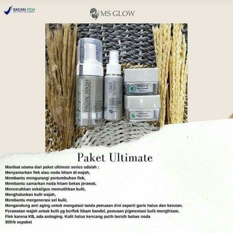 PAKET MS GLOW ULTIMATE SERIES | MS GLOW ULTIMATE