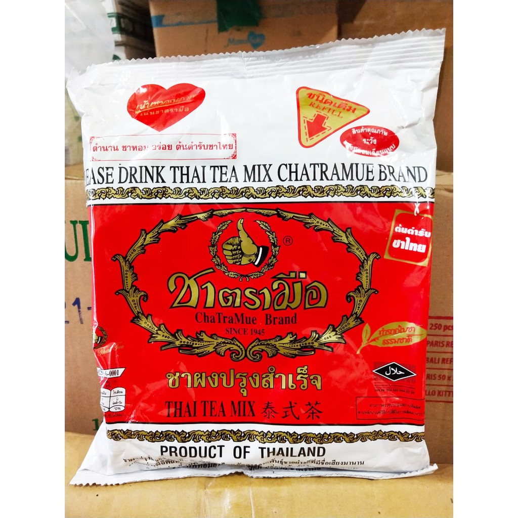 

Teh Thailand Chatramue Brand Thai Tea Mix Import