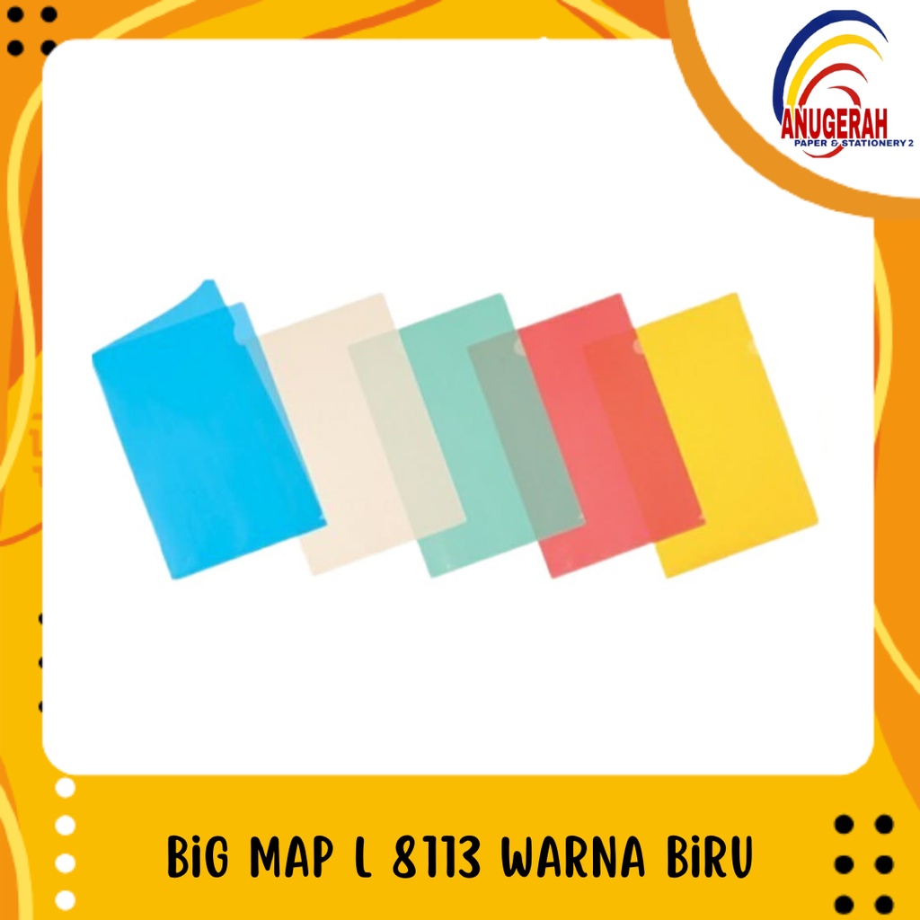 

BIG MAP L 8113 WARNA BIRU (PCS)