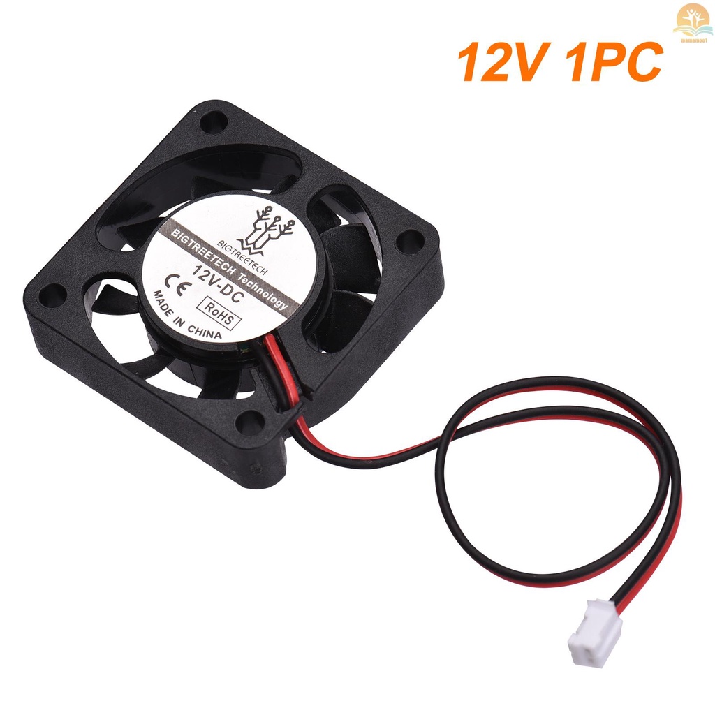 BIGTREETECH 3D Printer Parts 12V 24V 4010 Quiet Cooling Fan 40x40x10mm 2-Pin Connector Mini Brushless Fan Cooler