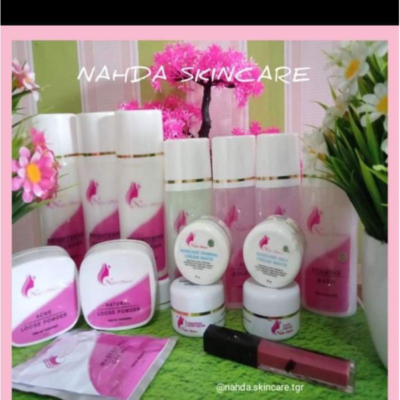 NAHDA SKINCARE ASLI BPOM &HALAL MUI NAHDA SKINCARE ORIGINAL NAHDA SKINCARE