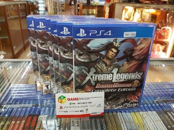 Terbaru Asli ps4 Dynasty warrior 8 xtreme legends complete edition Diskon