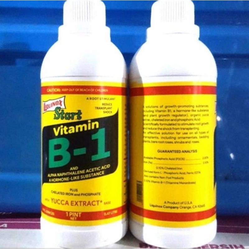 Vitamin B1 Tanaman 470ML Liquinox Star Anti Stres Tanaman