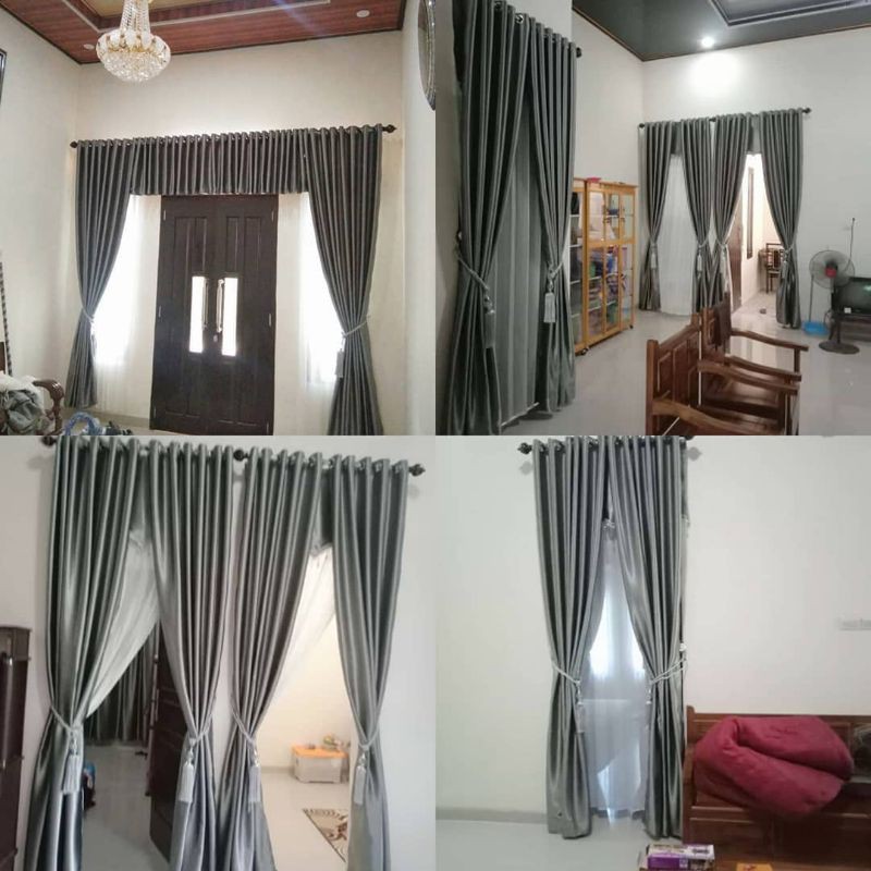 Gorden rumah minimalis modern bisa custom ukuran