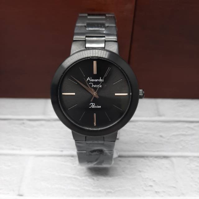 ALEXANDRE CHRISTIE WANITA AC 2838 LH ORIGINAL ( BLACK)