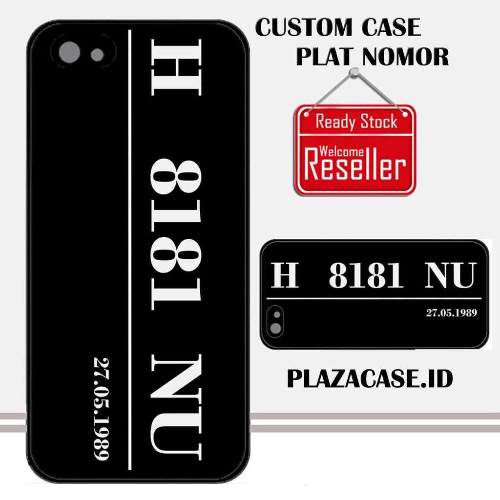 CUSTOM HARDCASE PLAT NOMOR FULLPRINT 2D FOR ALL TYPE