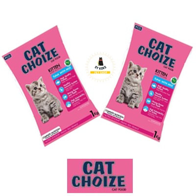 Cat Choize kitten tuna dan salmon kitten 1 kg makanan kucing 1 kg  paling murah/maknan anak kucing