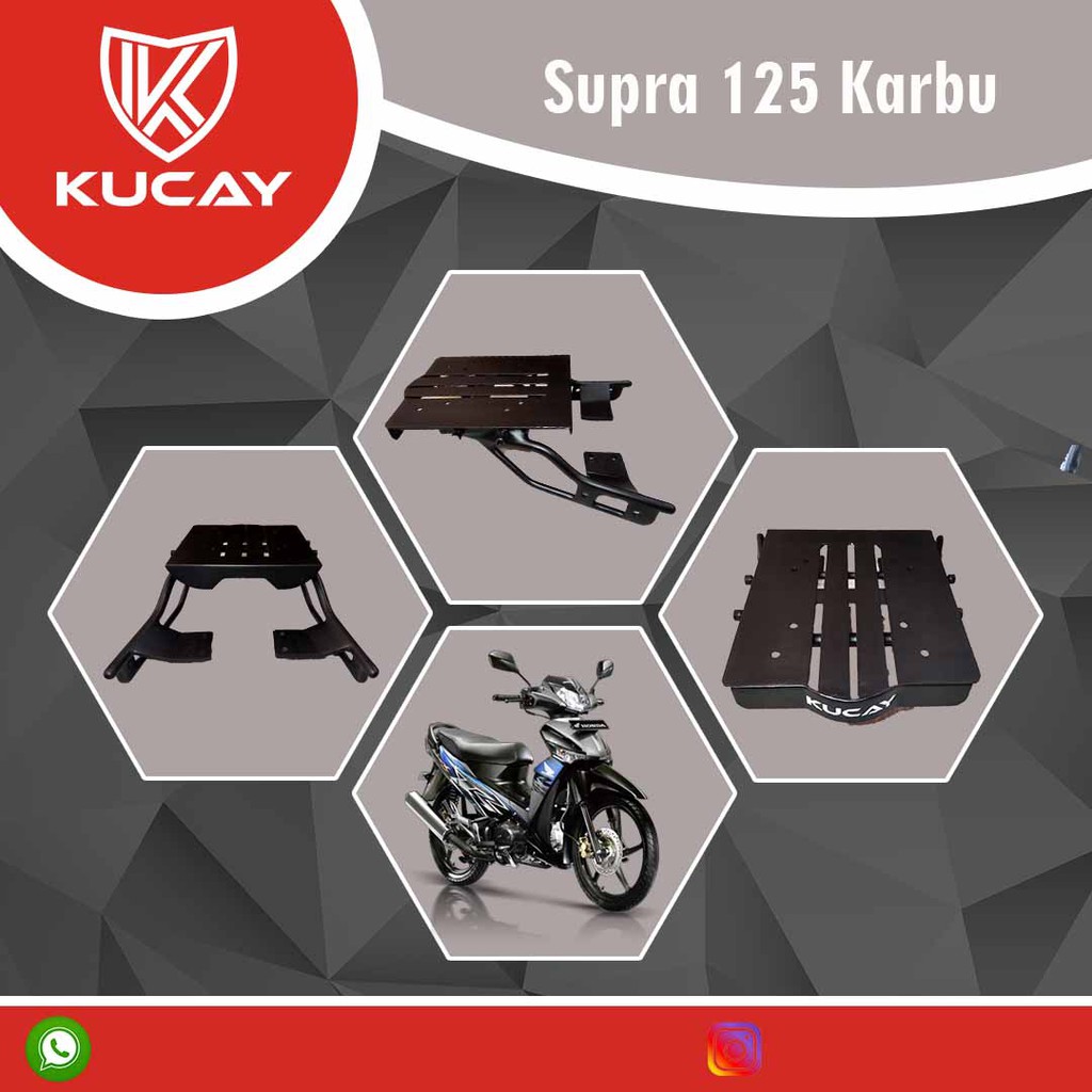Bracket Kucay Geser Supra 125 Karbu