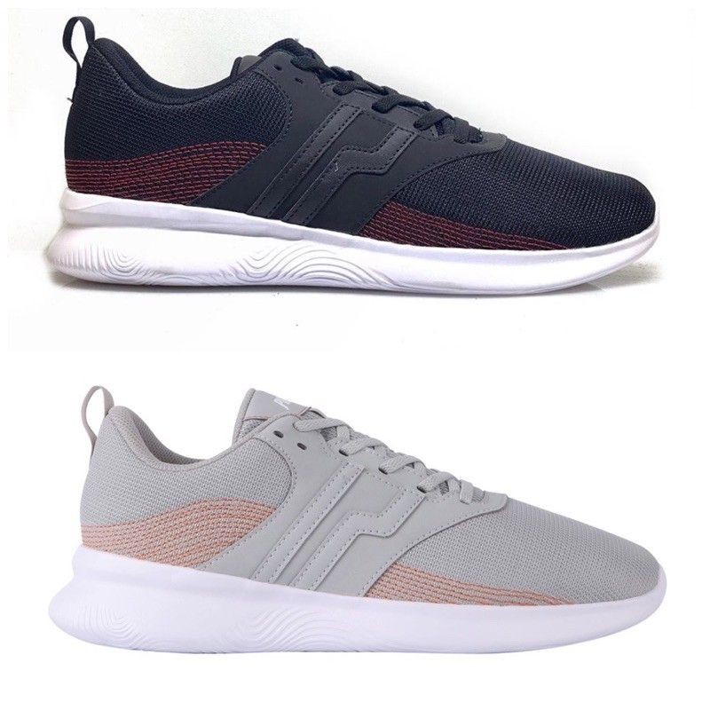 OBRAL SEPATU PIERO DASH WAVE HITAM DAN GREY⁣