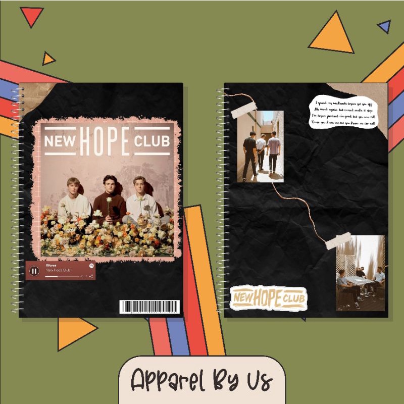 

Notebook A5 New Hope Club || Refillable Spiral
