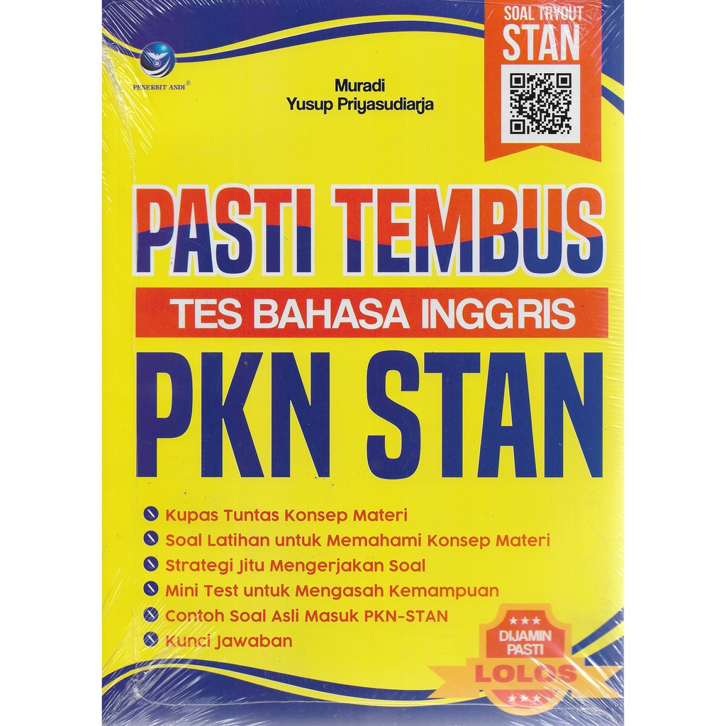 Pasti Tembus Tes Bahasa Inggris PKN Stan