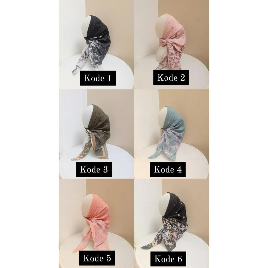 Hijab Dzakira/Scarf Voal/Printing/Kerudung/Jilbab