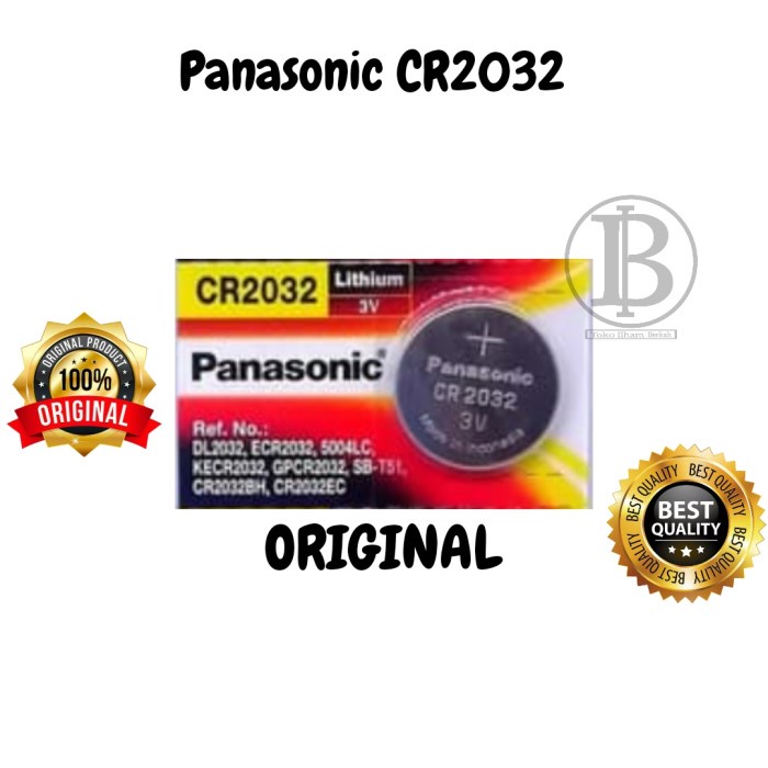 Lucu Baterai Panasonic Cr2032 Original / Panasonic Cr 2032 Original Sale