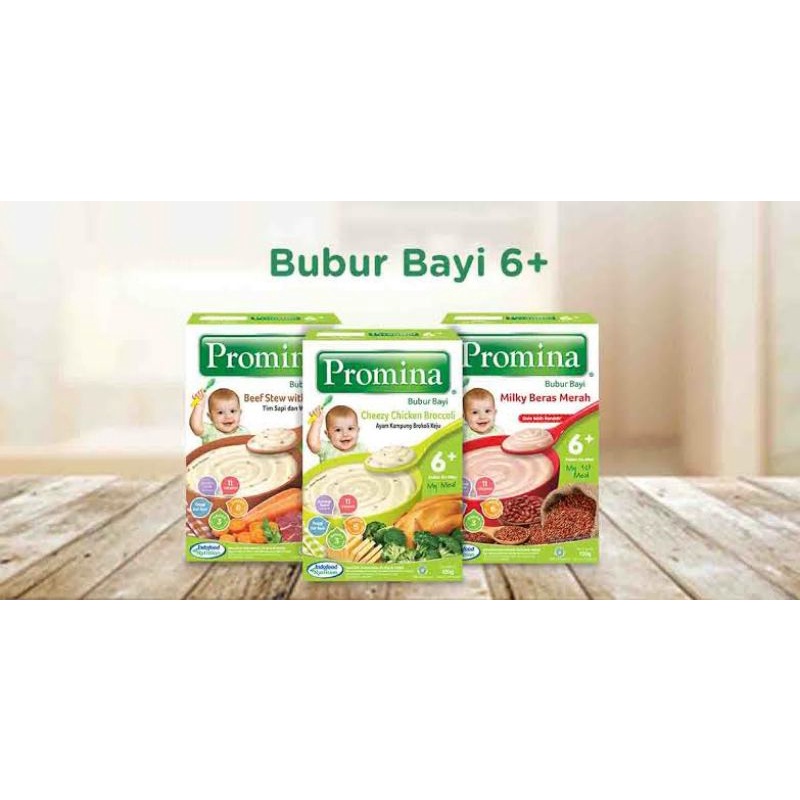 Promina Bubur Bayi 6+ &amp; 8+