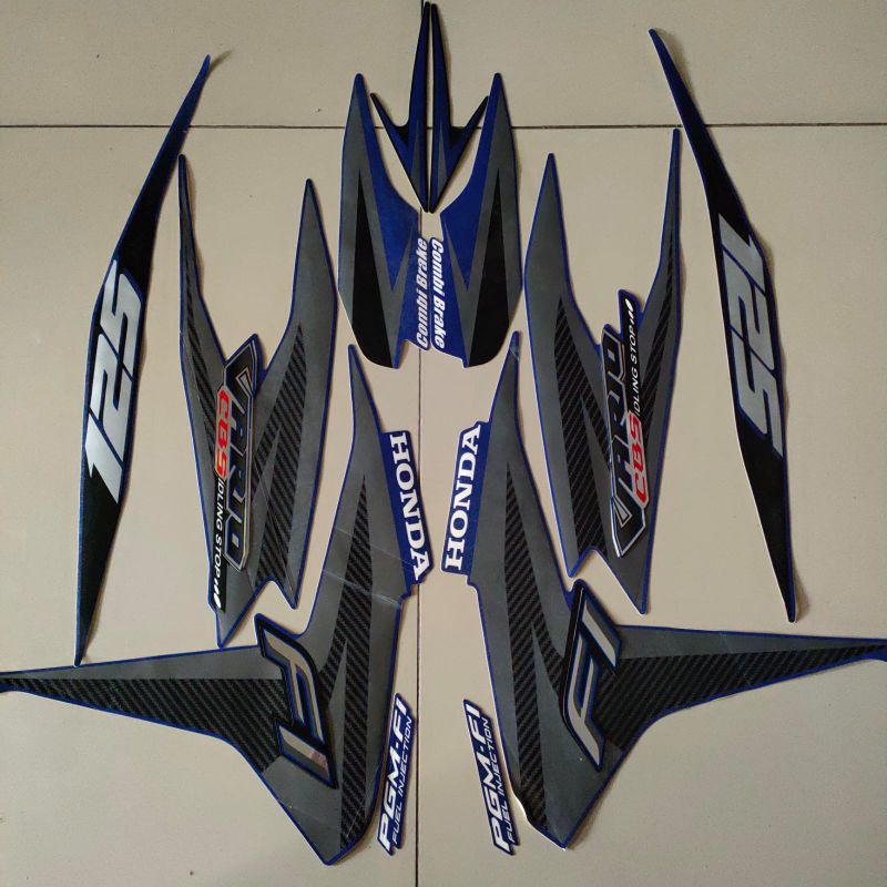 striping decal honda vario 125 cbs old 2013 violet list body standar