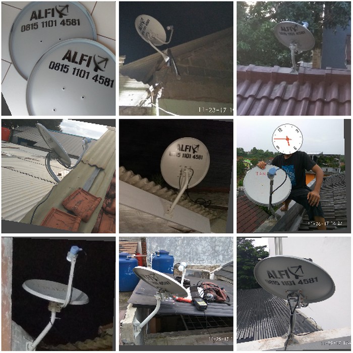 Promo paket parabola mini 45cm ninmedia matrix - Matrix S Satu Murah Banget