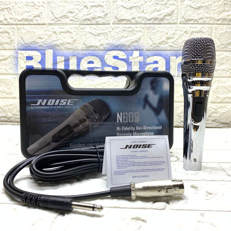 COD MICKROFON NOISE N609//MIC KABEL NOISE N609//MIC DYNAMIC NOISE N609 MICROPHOME