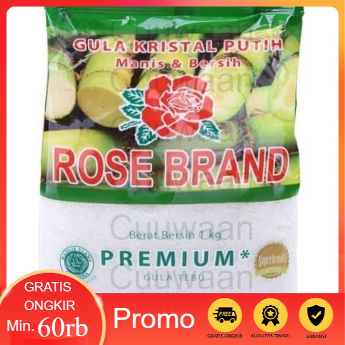 

Gula Pasir Rose Brand 1 kg