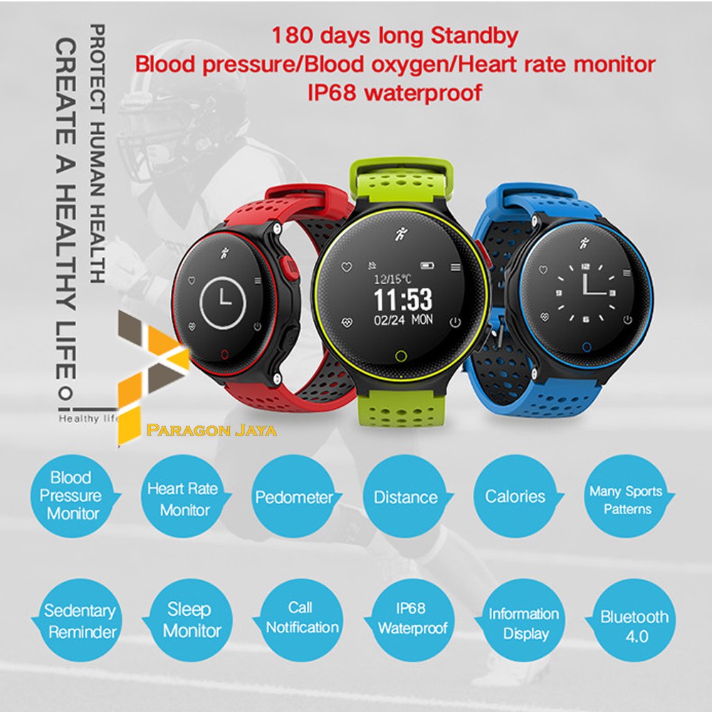 skm b16 waterproof 4g supported smartwatch