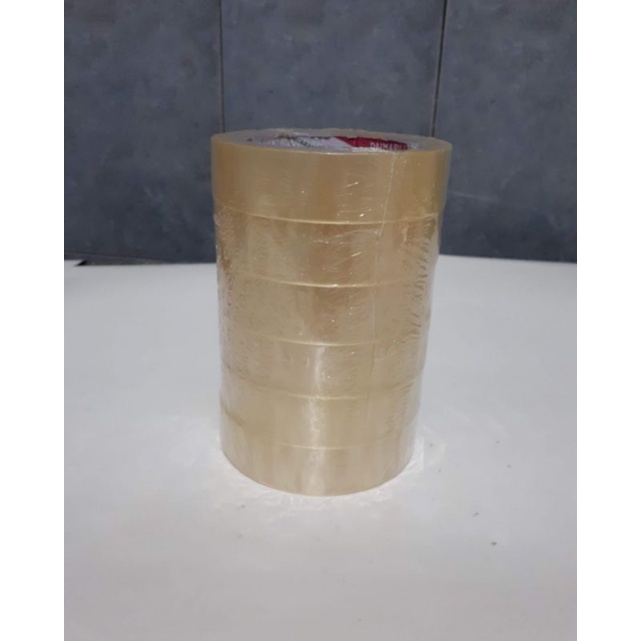 

OPP Daimaru Tape Slasiban Bening Sedang 1" 1 pcs