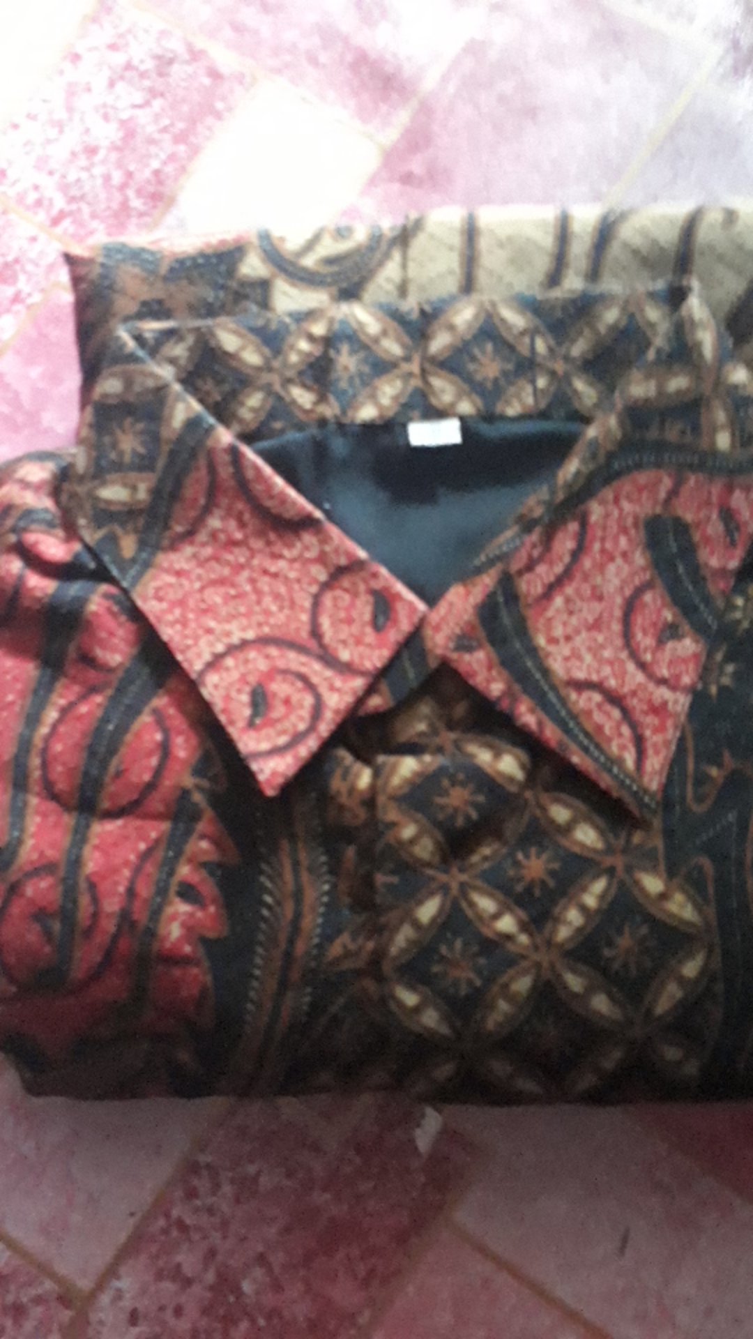 Kemeja Batik Prabu Bahan Dobby Reguler Fit A598